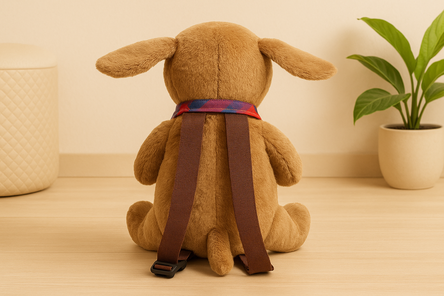 Whumies Brown Puppy Bag