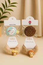 Kanjak Special Hair Pins & Rubber Bands Set (Pack of 9)