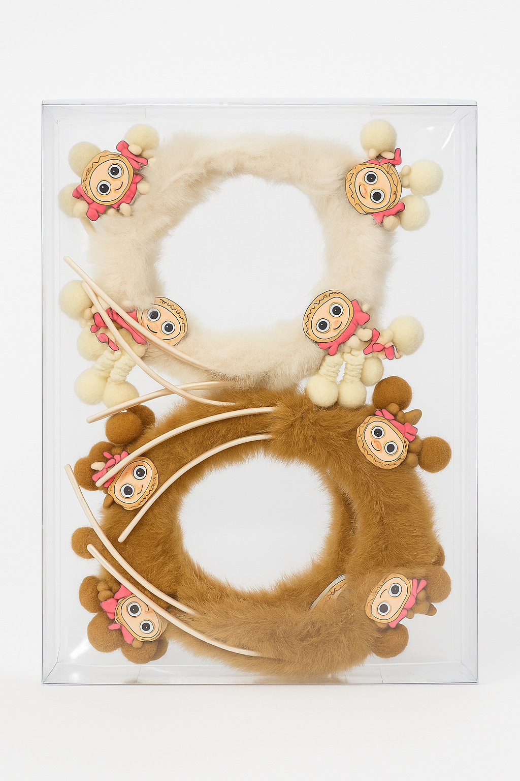 Kids Hairband Pack | Soft & Stylish Labubu Cartoon Design (SET OF 9)