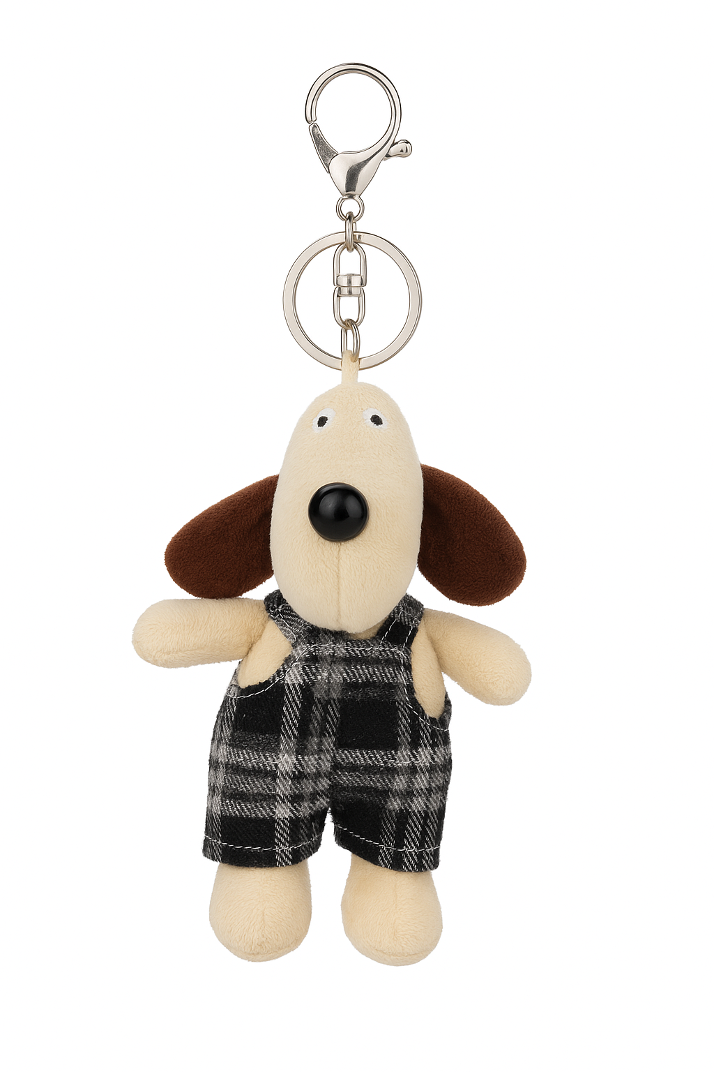 Kawaii Dog Plush Keychain for Bags