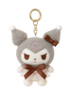 Plush keychain with a cute design on a white background