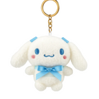 Plush keychain with a cute design on a white background