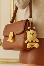 Bee Winnie Plush Keychain