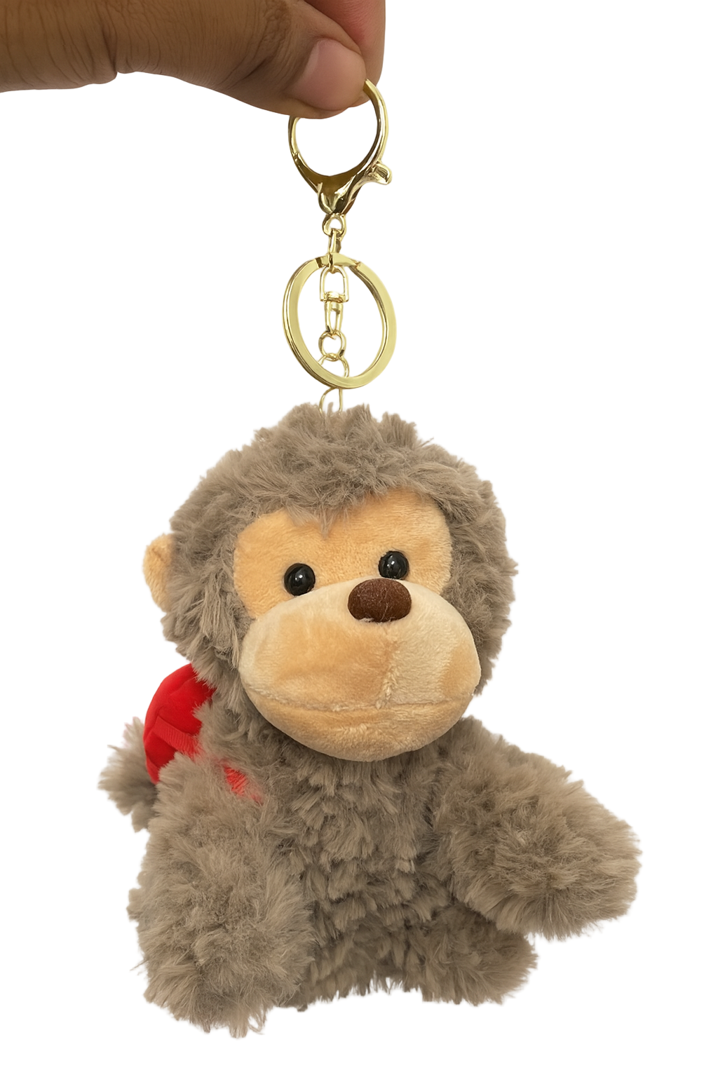 Monkey Plush Bag Charm/Keychain