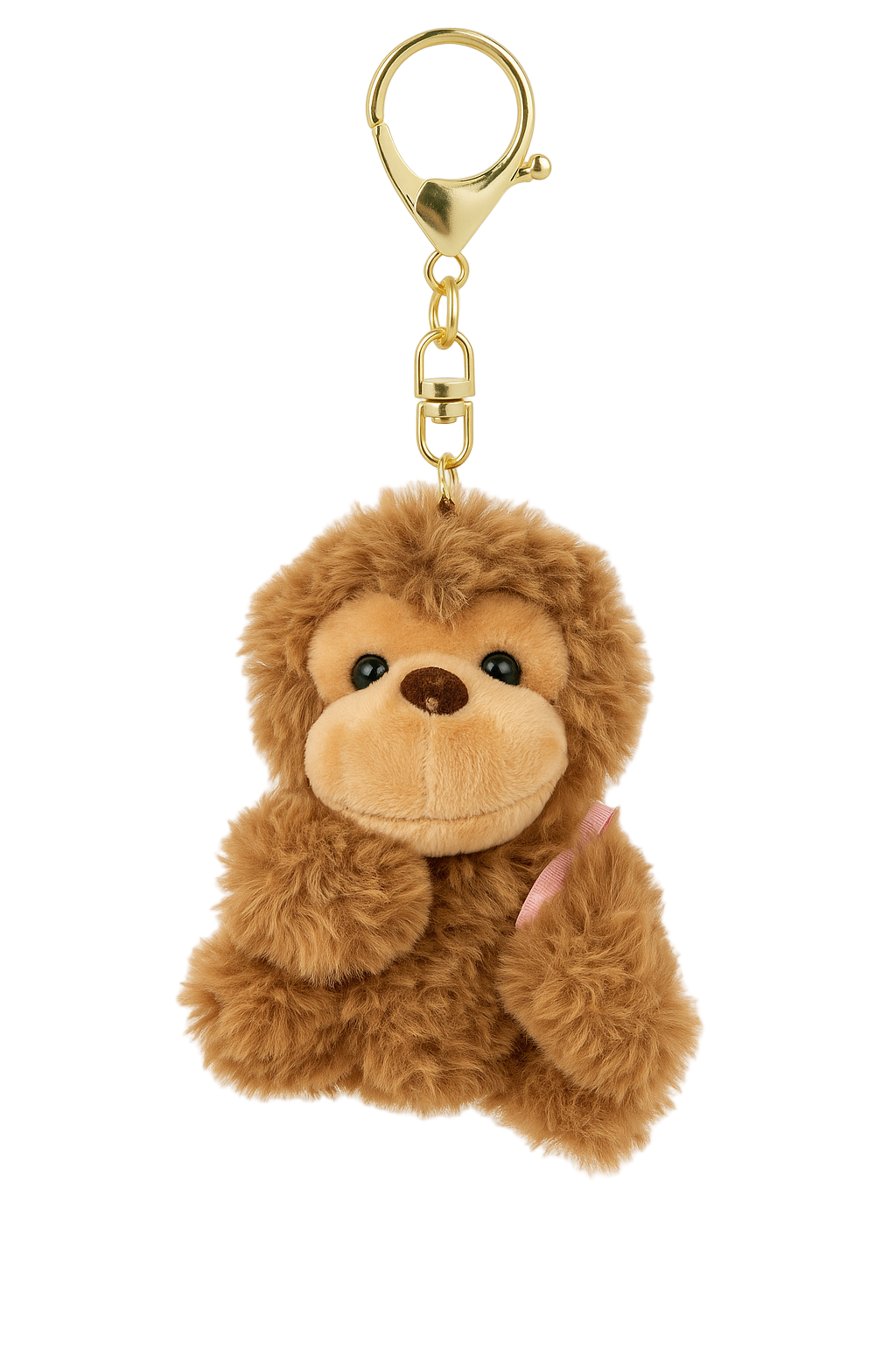 Monkey Plush Bag Charm/Keychain