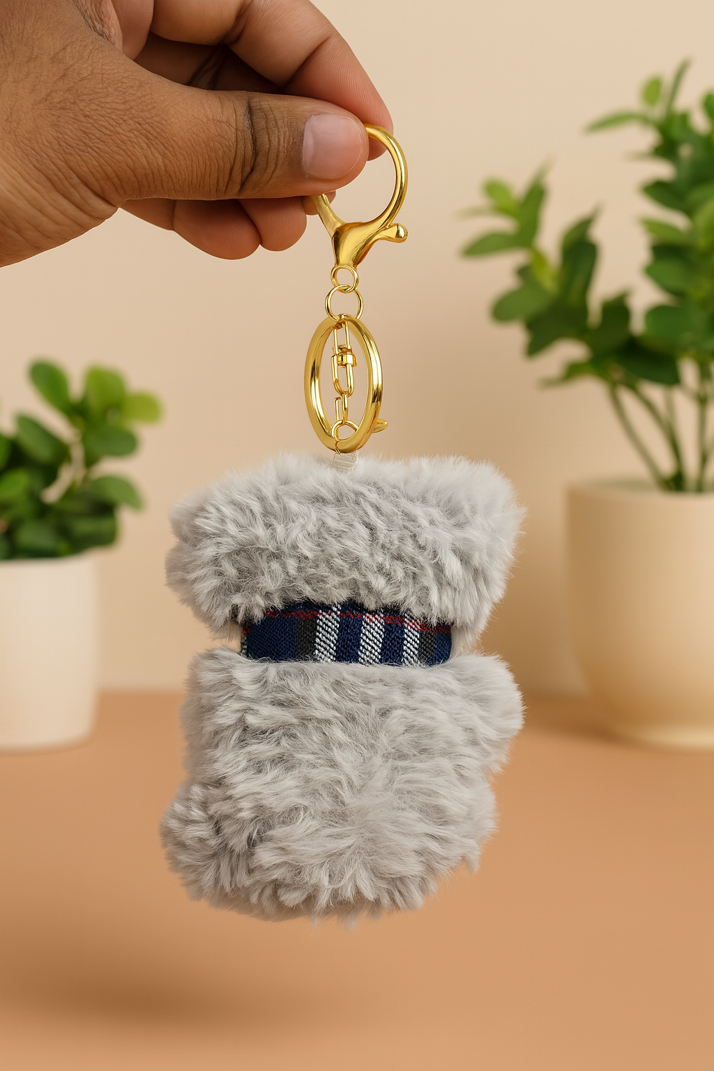 Teddy Bear Plush Bag Charm/Keychain