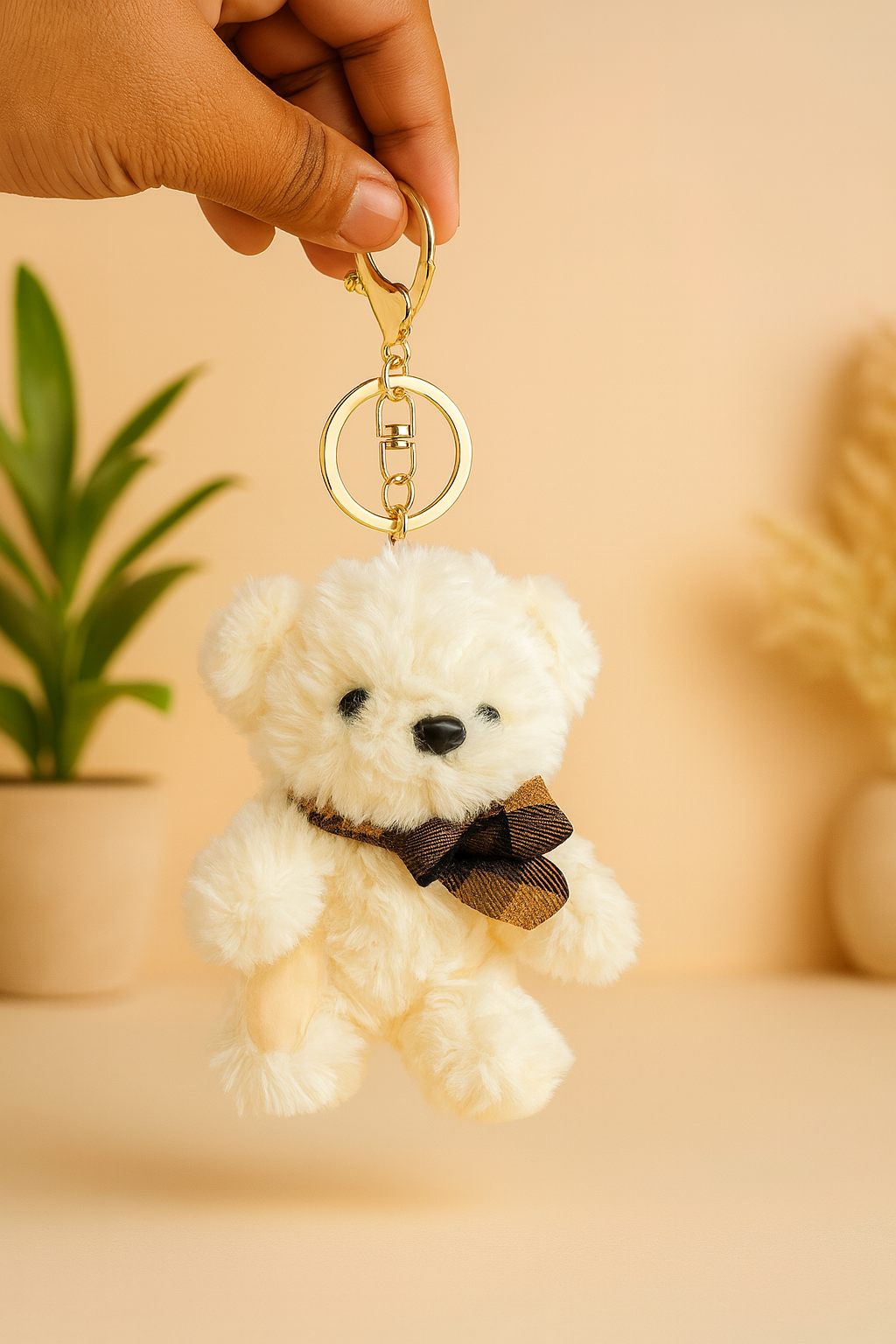 Teddy Bear Plush Bag Charm/Keychain