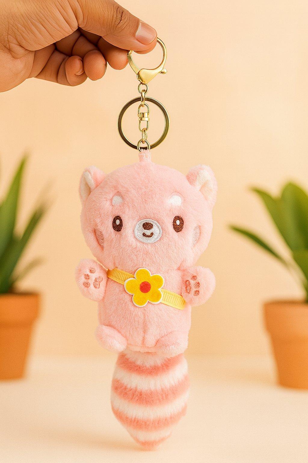 Plush Squirrel Bag Charm/Keychain