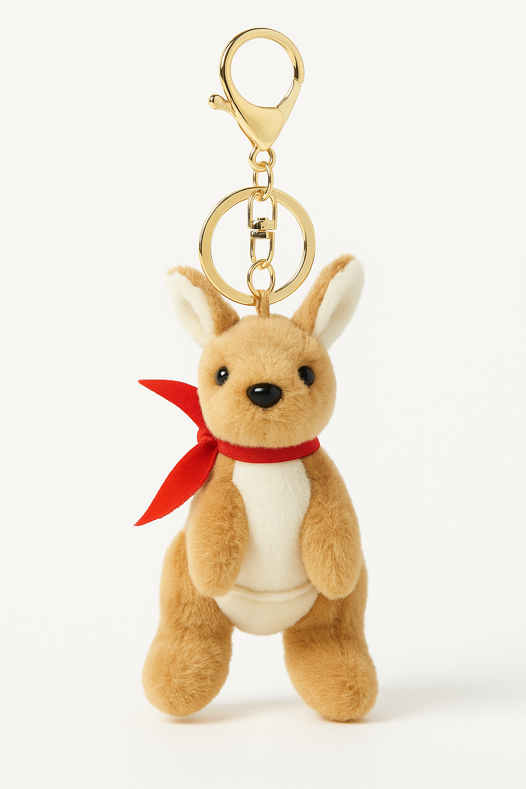 Cute Kangaroo Plush Bag Charm/Keychain