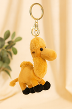 Camel Plush Bag Charm