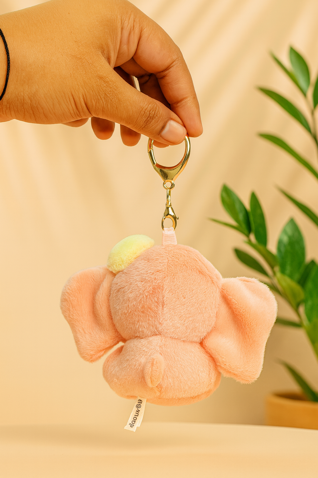 Kawaii Elephant Plush Bag Charm/Keychain