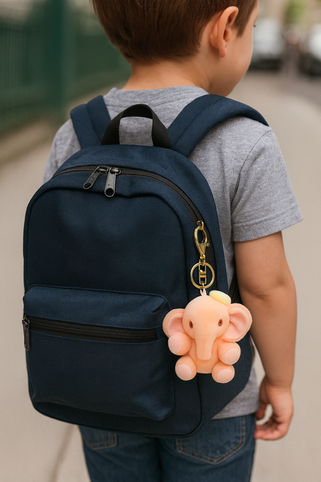 Kawaii Elephant Plush Bag Charm/Keychain