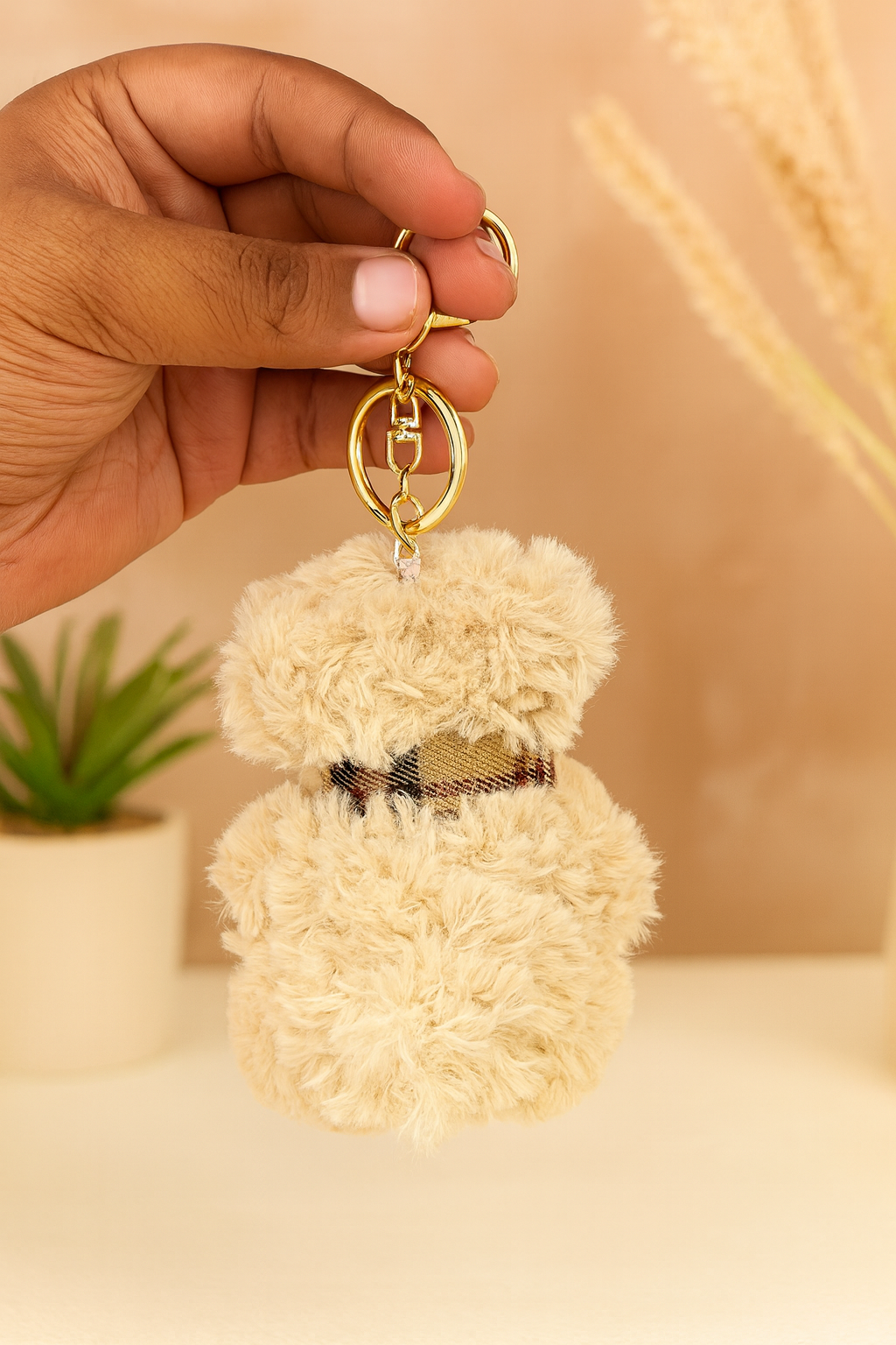 Teddy Bear Plush Bag Charm/Keychain