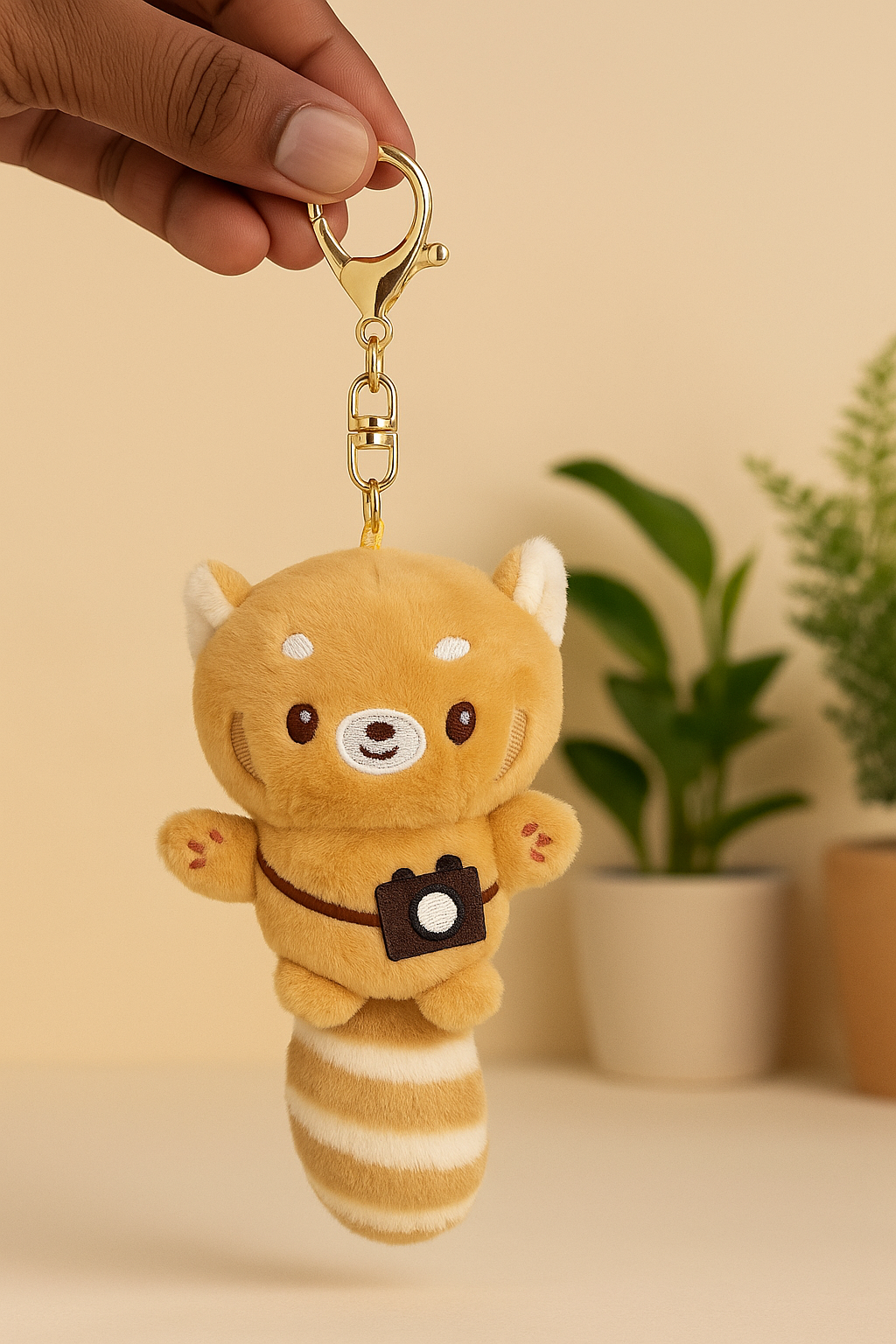 Plush Squirrel Bag Charm/Keychain