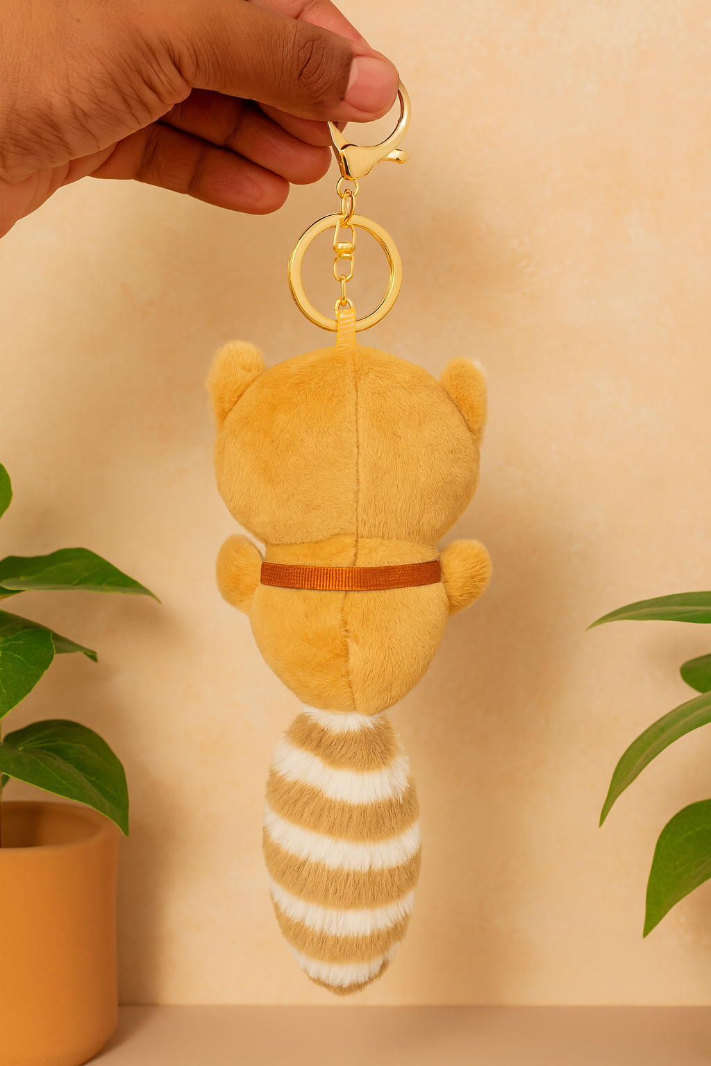 Plush Squirrel Bag Charm/Keychain