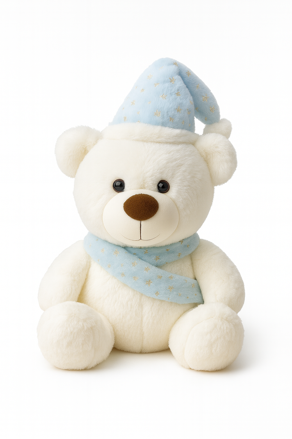 Whumies White Teddy with Sash