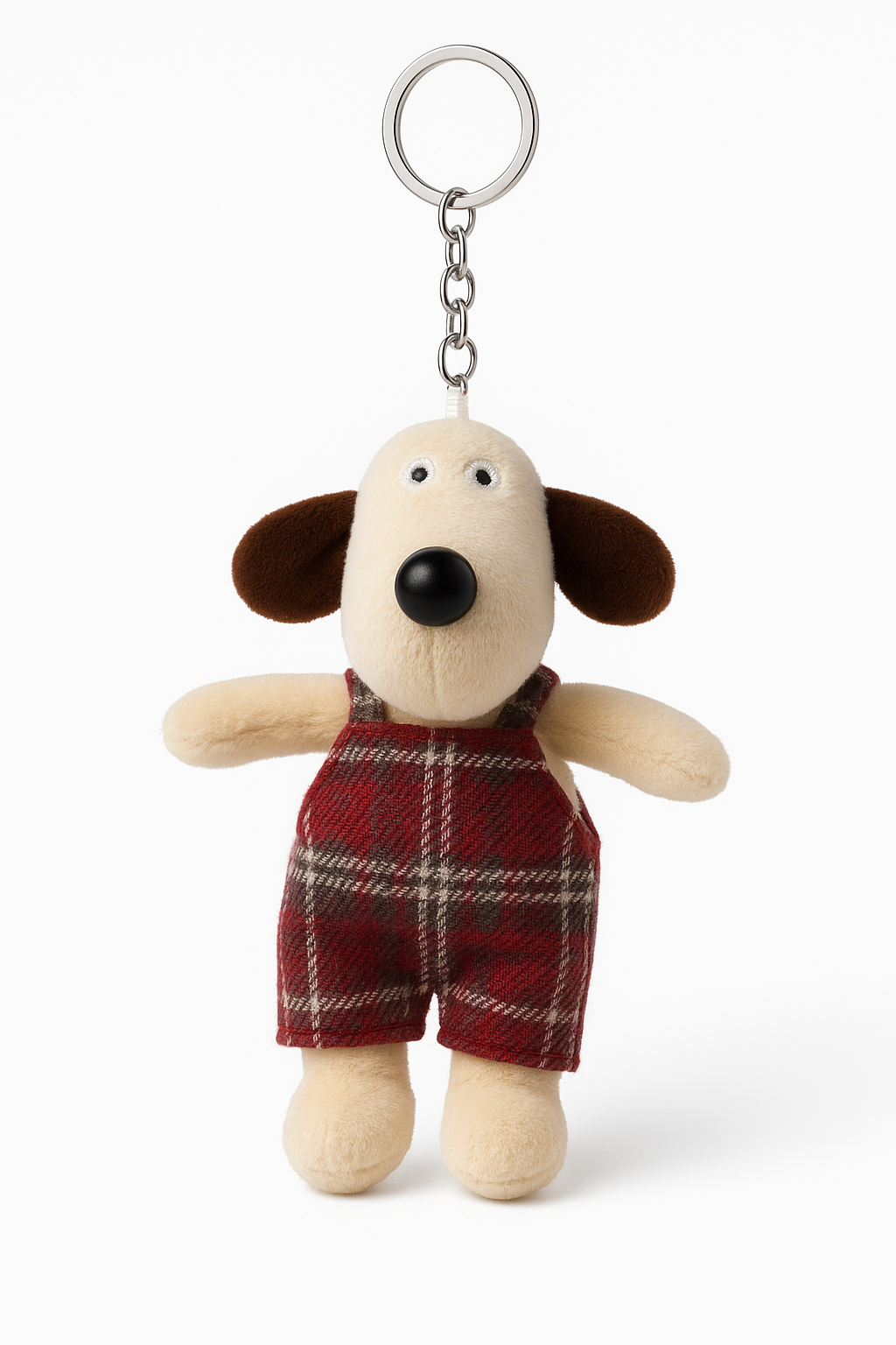 Kawaii Dog Plush Keychain for Bags