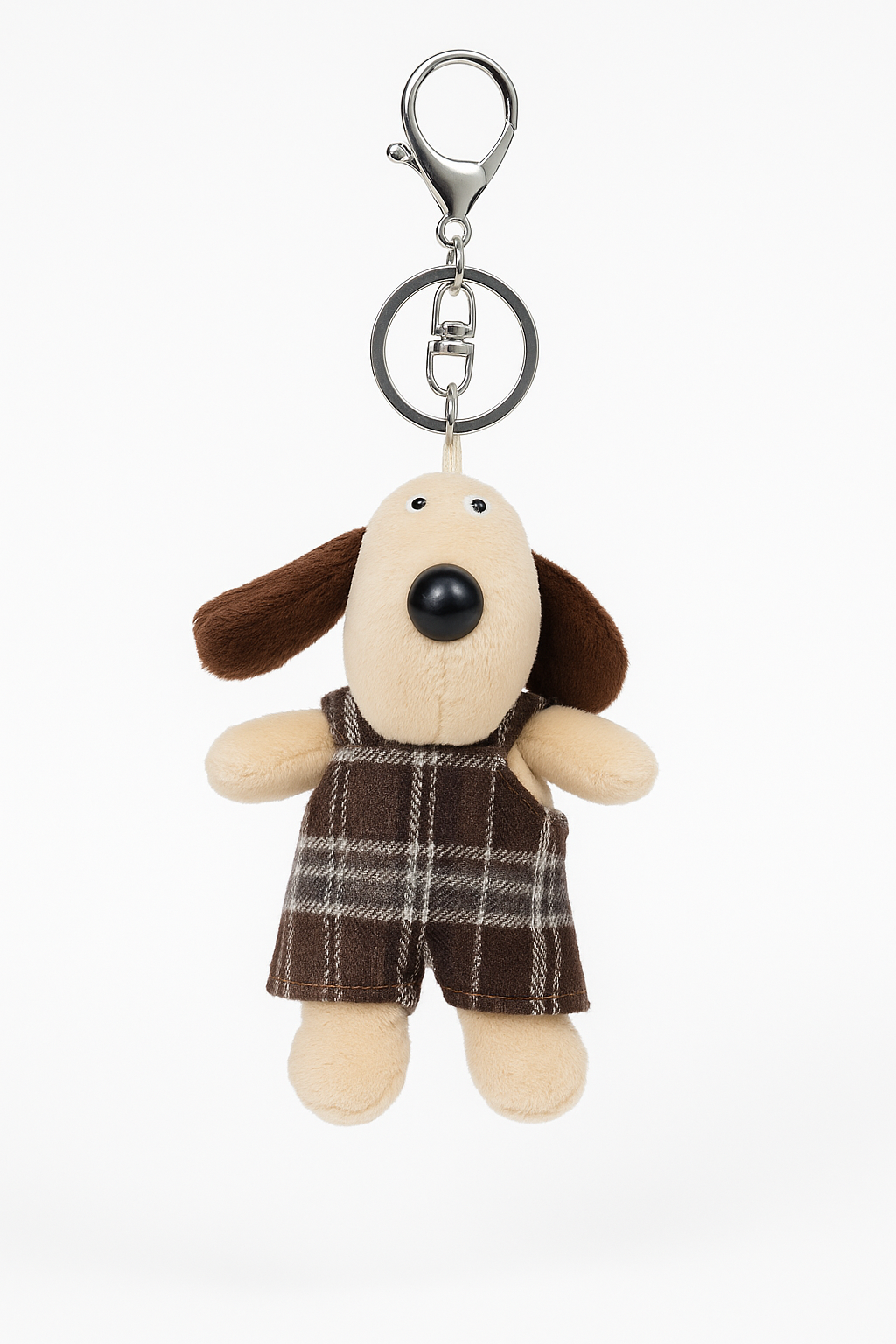 Kawaii Dog Plush Keychain for Bags