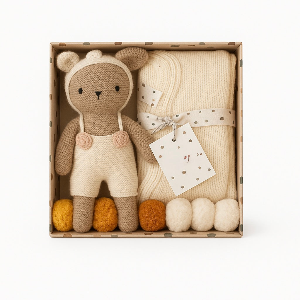 Whumies Luxury Knitted Bunny Gift Set