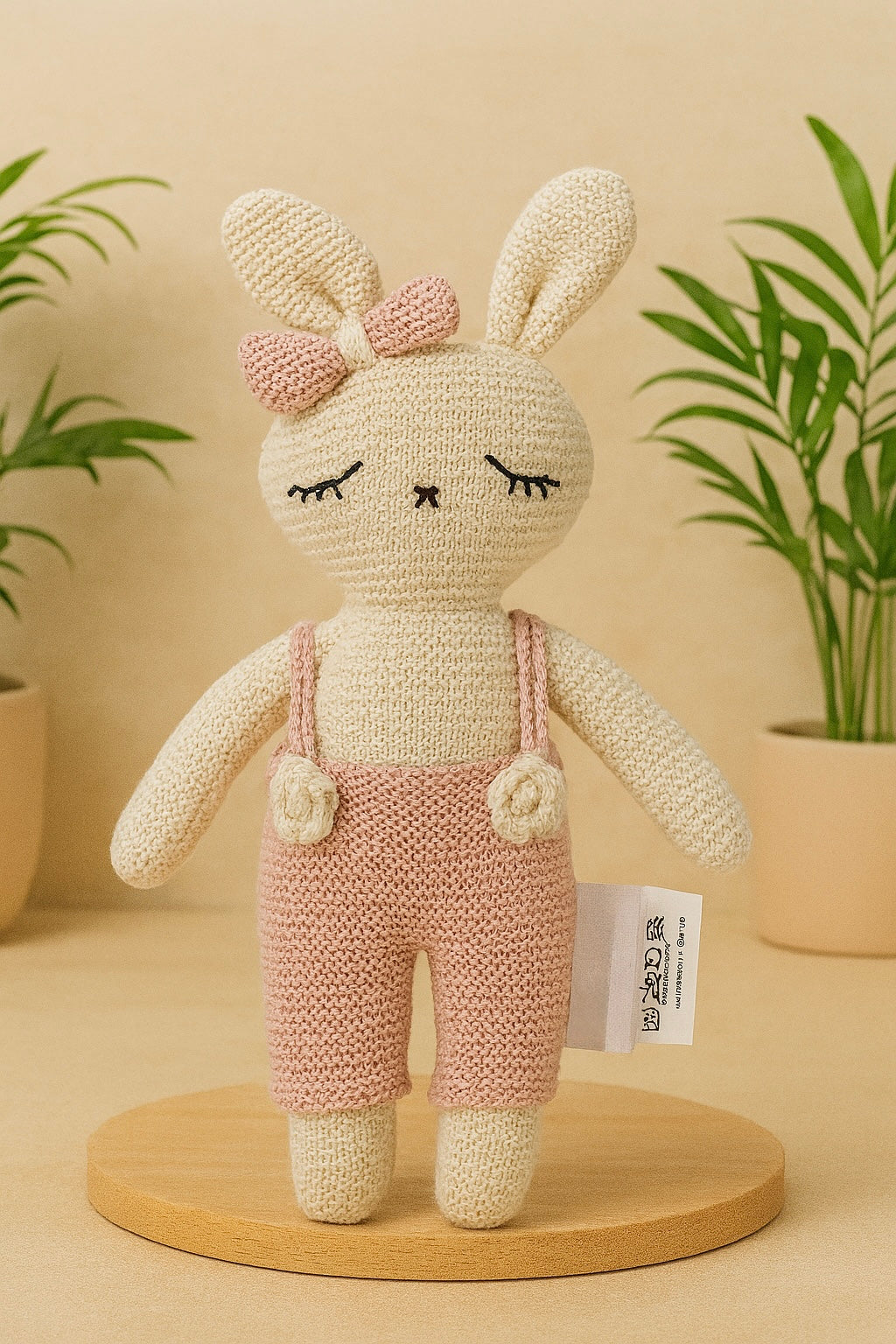 Whumies Knitted Bunny Baby Gift Set