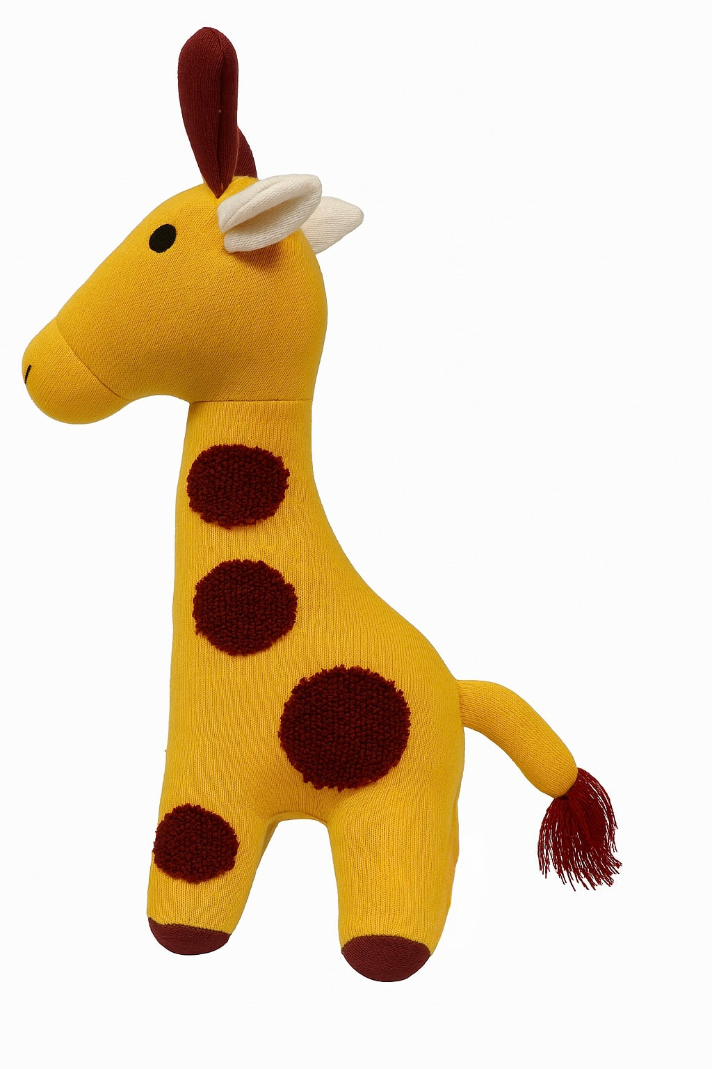 Whumies Knitted Soft Yellow Giraffe