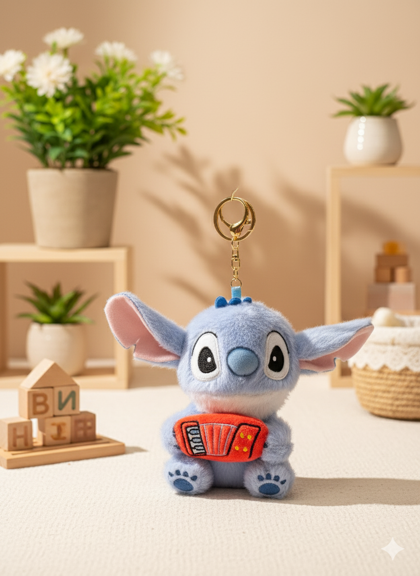 Adorable Plush Keychain