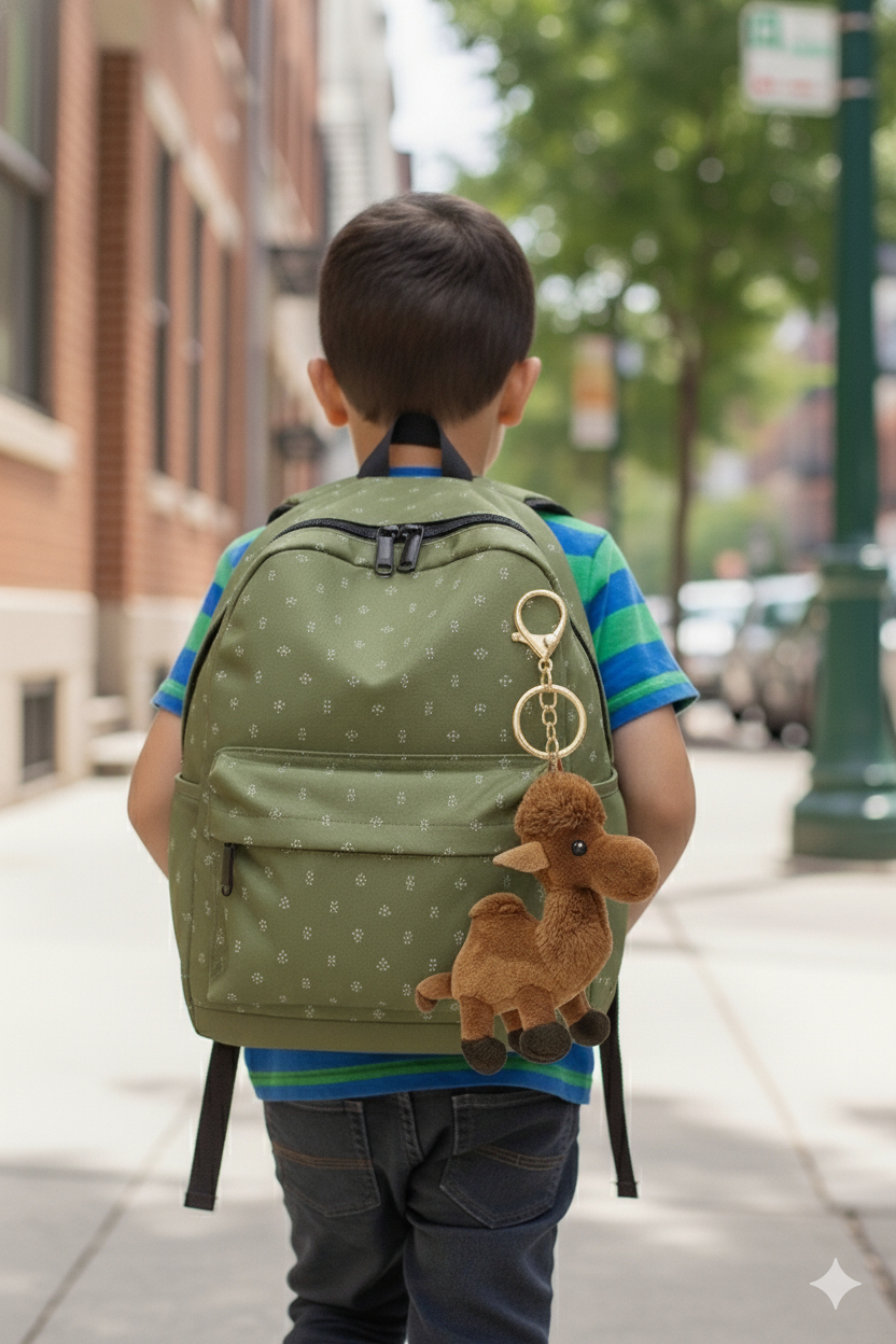 Cute Camel Plush Bag Charm/Keychain