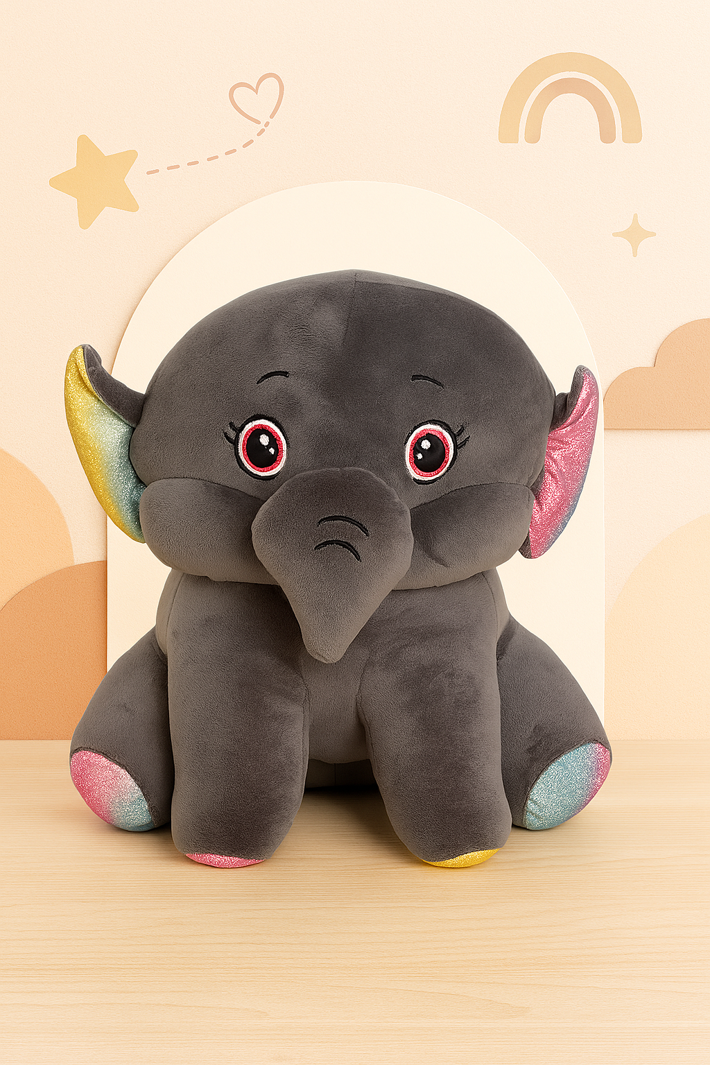 Whumies Soft Elephant Plush Toy | Animal Soft Toy