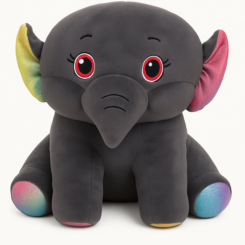 Whumies Soft Elephant Plush Toy | Animal Soft Toy