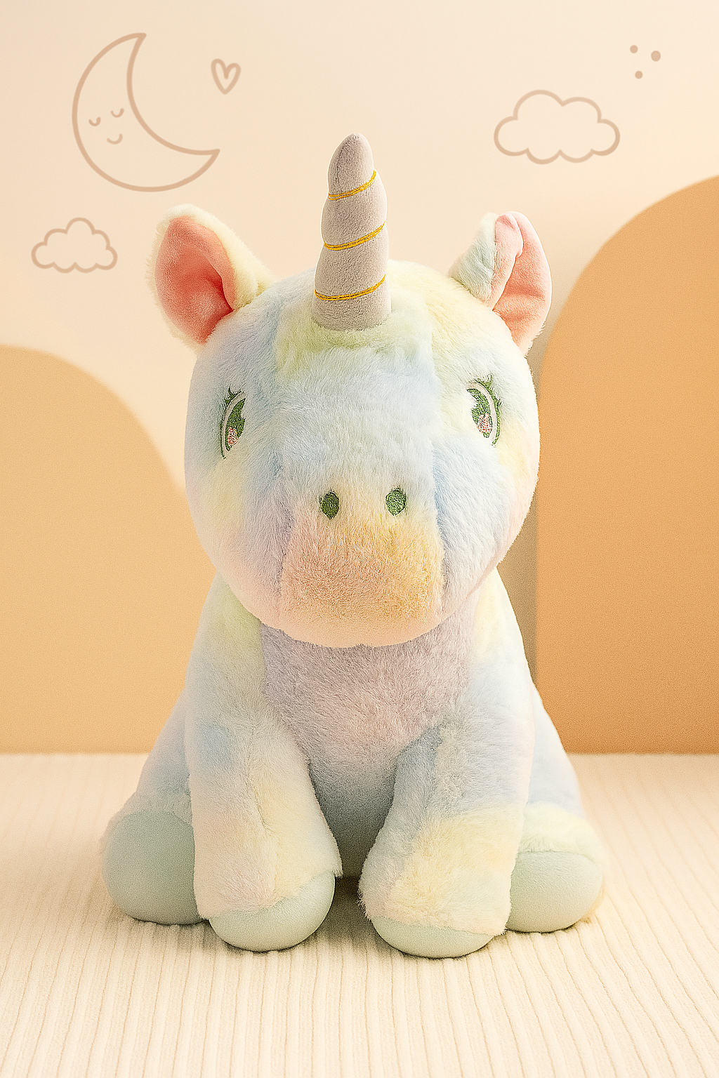 Unio – The Pastel One-Horned Unicorn Plush Soft Toy