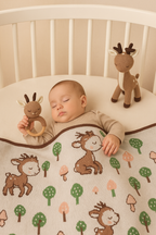 Knitted Deer Basket Gift Set | Premium Gift Set