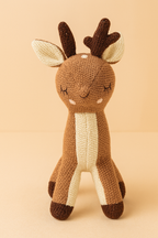 Knitted Deer Basket Gift Set | Premium Gift Set