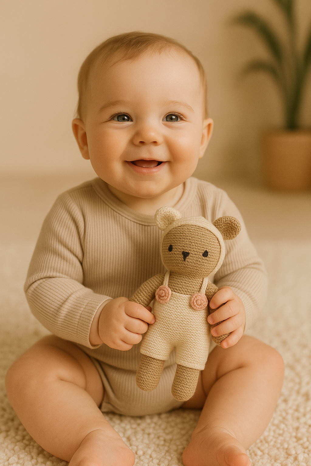 Whumies Luxury Knitted Bunny Gift Set