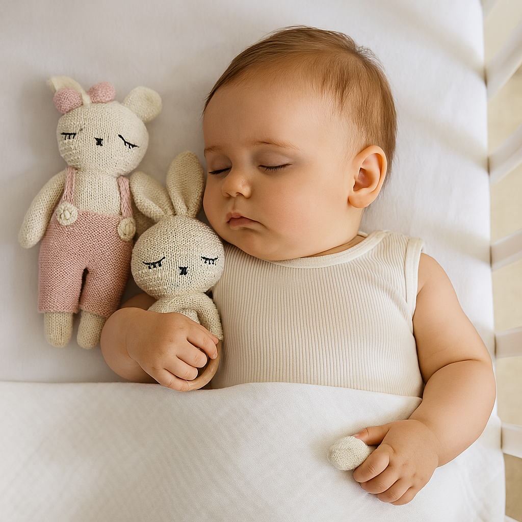 Whumies Knitted Bunny Baby Gift Set
