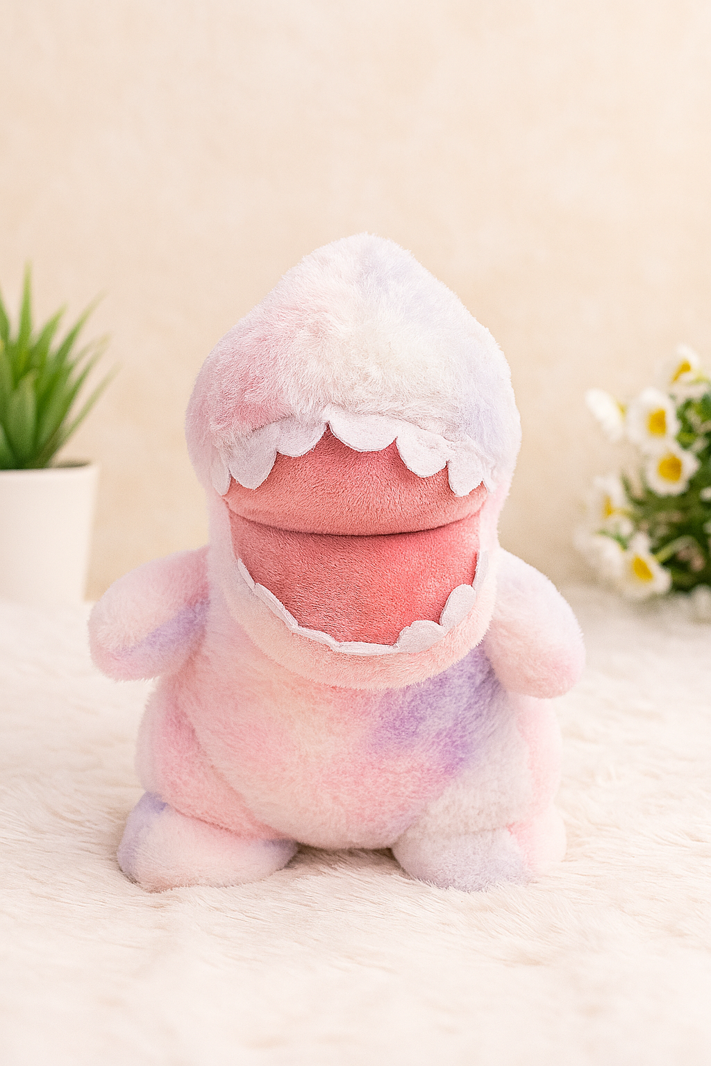 Whumies Pastel Plush Dinosaur Soft Toy