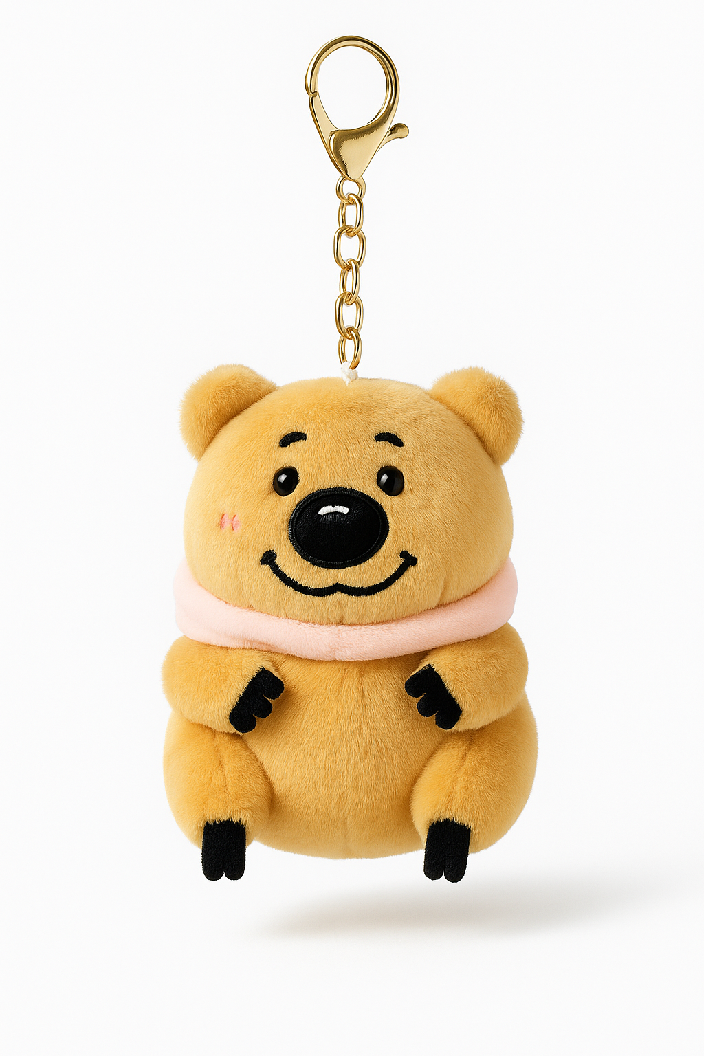 Kawaii Bear Plush Keychain