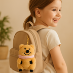 Kawaii Bear Plush Keychain
