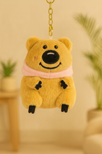 Kawaii Bear Plush Keychain