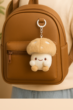 Plush Mushroom Keychain