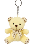 Plush Brown Teddy Keychain