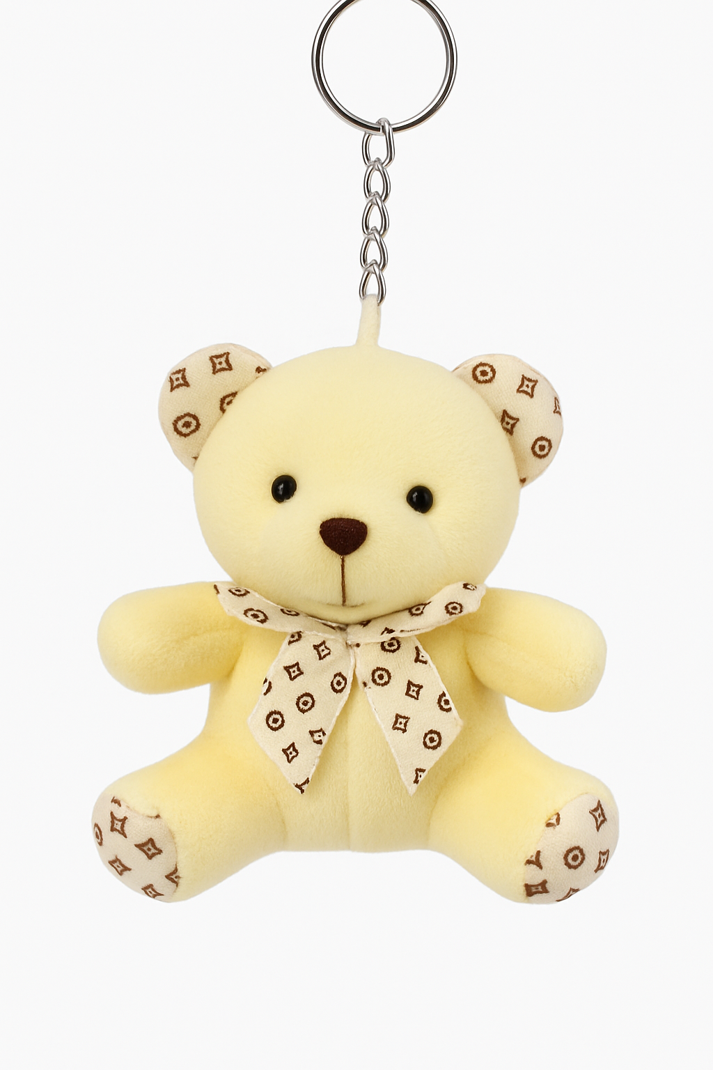 Plush Brown Teddy Keychain