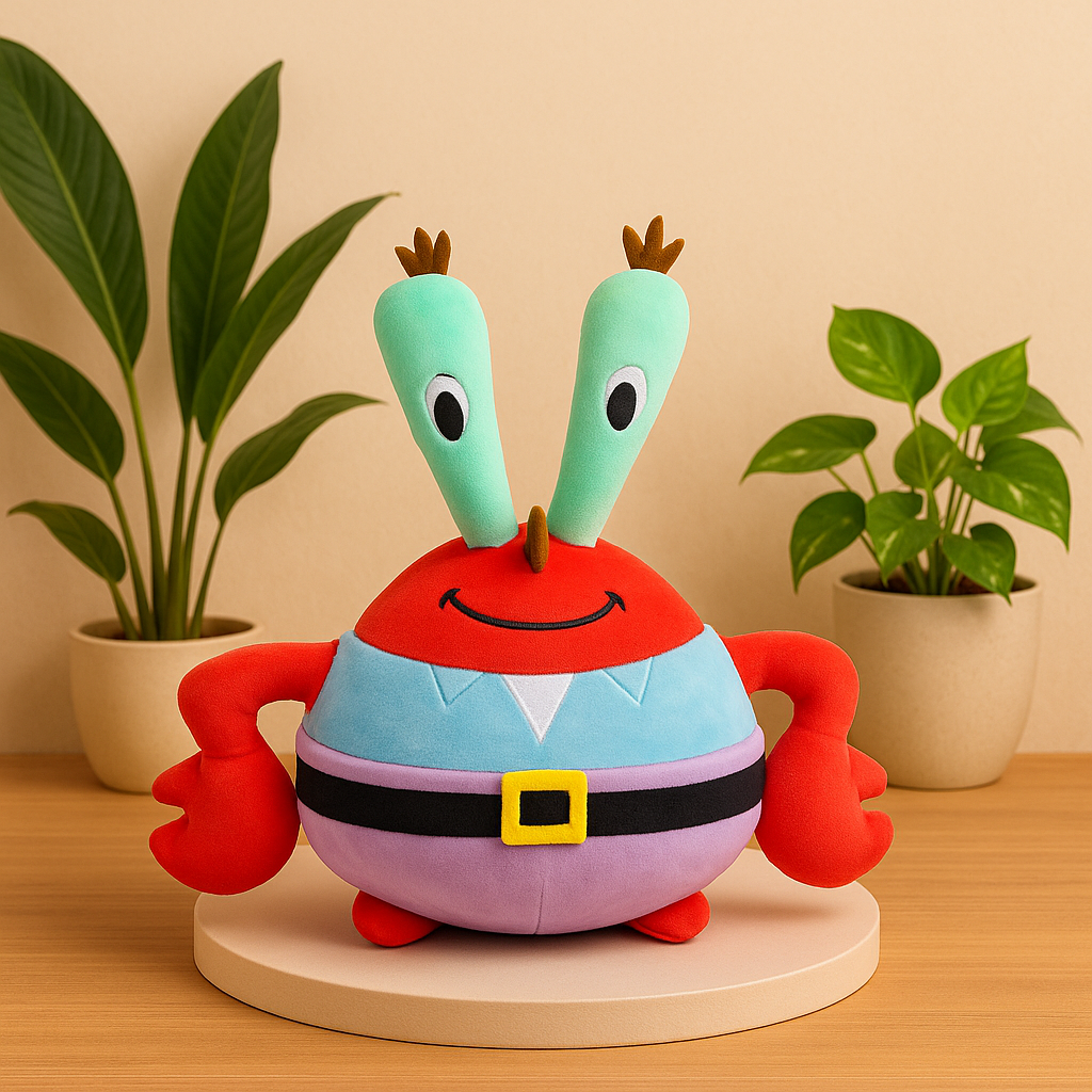 Mr. Crab Plush Toy