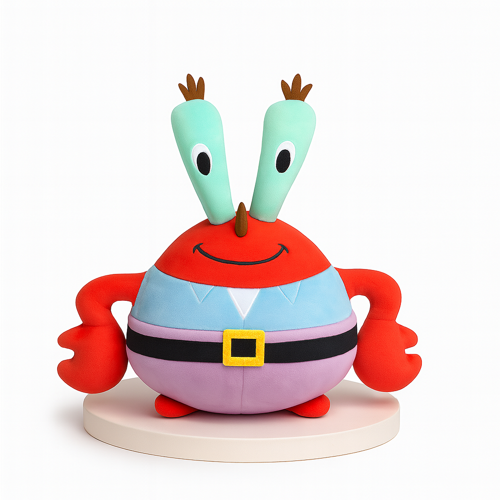 Mr. Crab Plush Toy