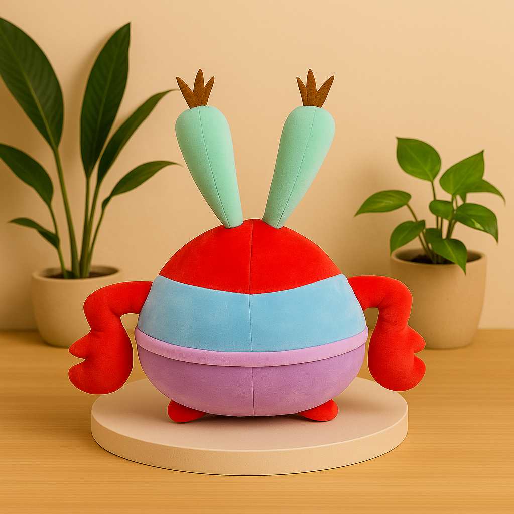 Mr. Crab Plush Toy