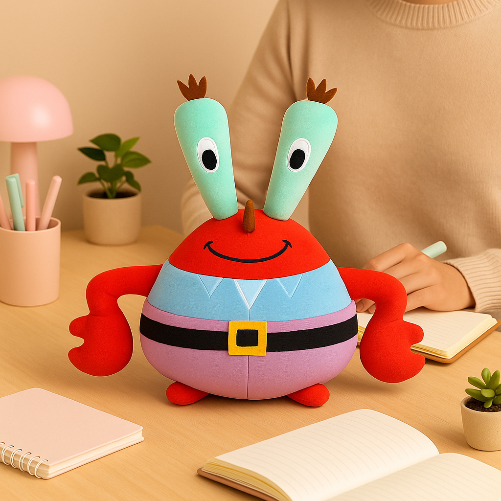 Mr. Crab Plush Toy