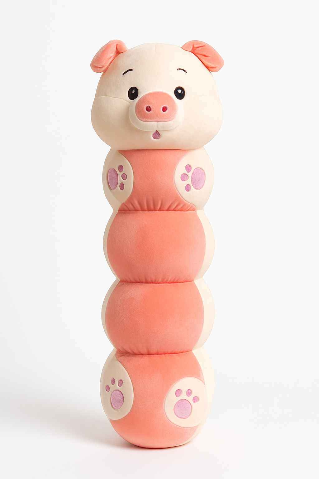 Piggy Paws Plush Hug Pillow