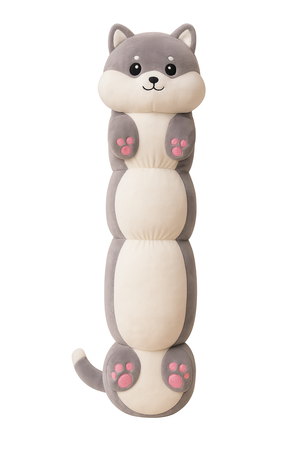 Husky Paws Plush Hug Pillow