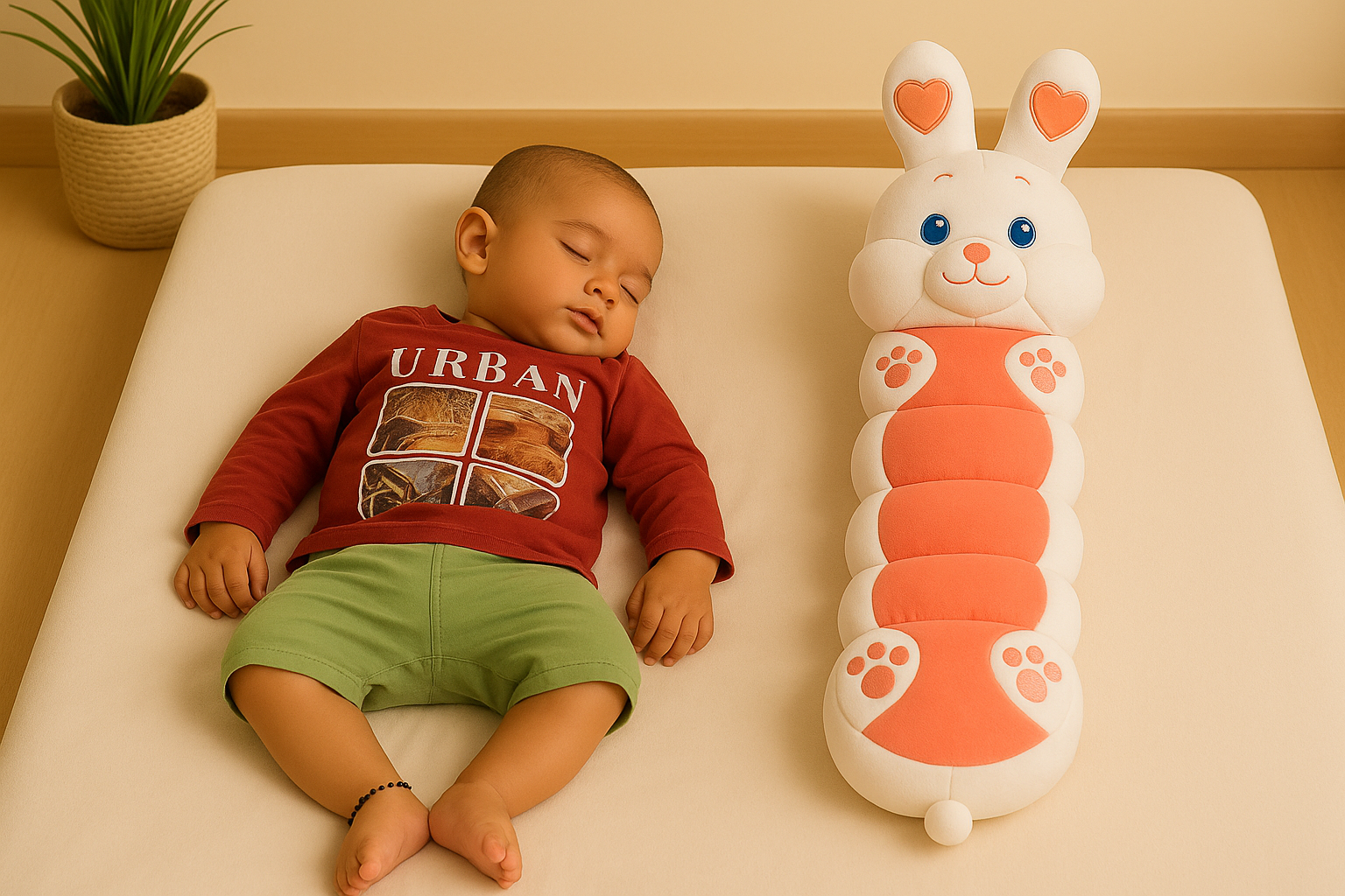 Bunny Love Hug Pillow
