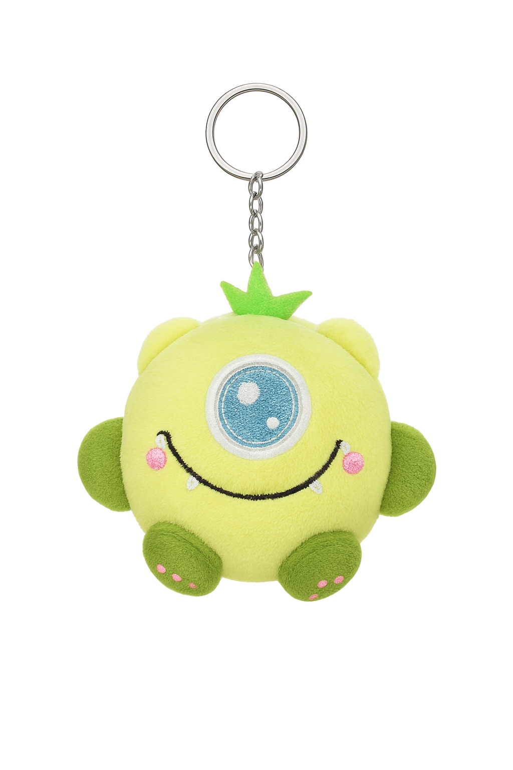 Kawaii Sprout Monster Plush Keychain