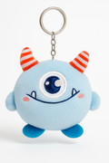 Kawaii Moon-Eye Monster Plush Keychain